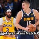 Denver Nuggets vs Lakers Match Player Stats